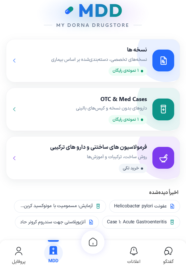 MDD در دو پلاس